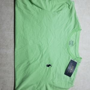Polo Ralph Lauren size M custom slim fit Lime green shirt